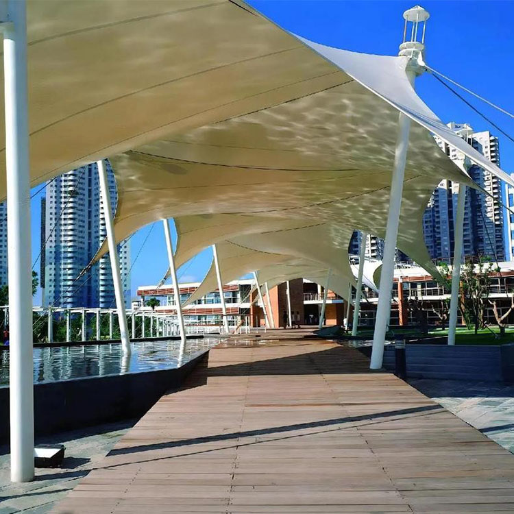 河间市膜结构景观棚