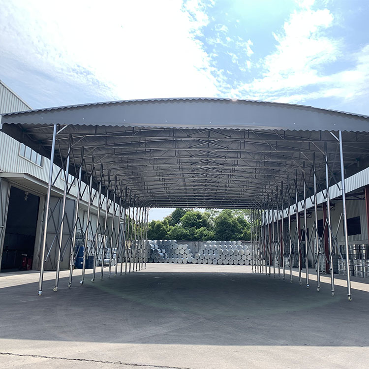 河间市电动/移动推拉棚