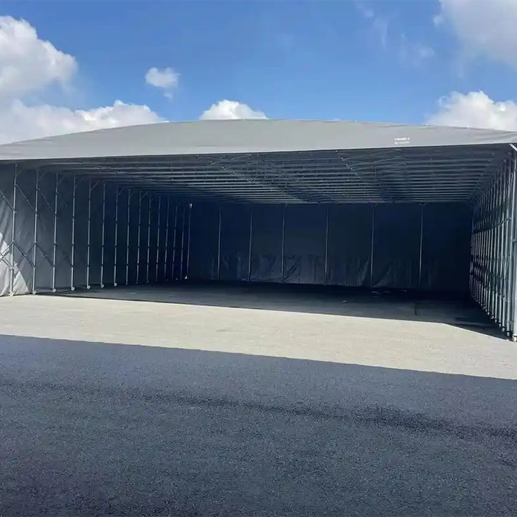 河间市电动/移动推拉棚