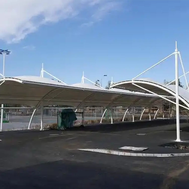 河间市膜结构电动车棚